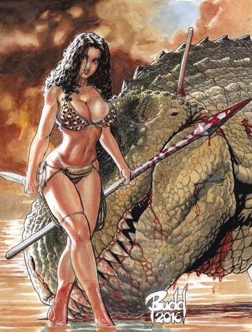 Cavewoman: Ankha's Revenge #1 (Root Cover)