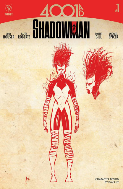 4001 AD: Shadowman #1 (10 Copy Character Design Lee Cover)
