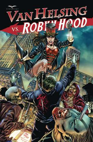 Van Helsing vs. Robyn Hood #4 (Vitorino Cover)
