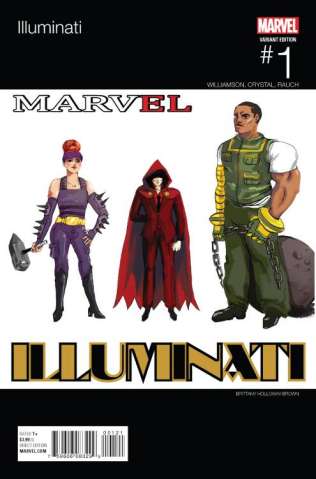 The Illuminati #1 (Holloway Brown Hip Hop Cover)