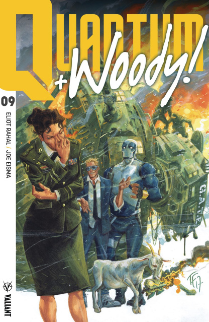 Quantum & Woody #9 (Fowler Cover)