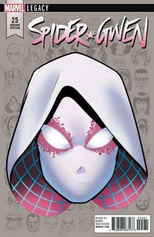 Spider-Gwen #25 (McKone Legacy Headshot Cover)