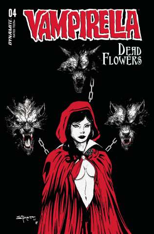 Vampirella: Dead Flowers #4 (Frazetta Cover)