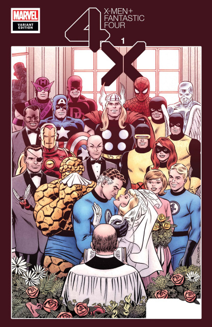 X-Men + Fantastic Four #1 (Hidden Gem Cover)