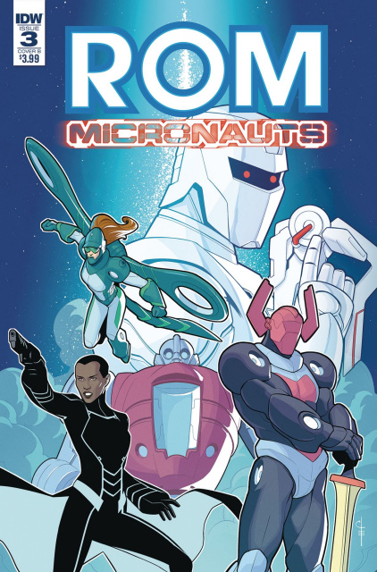ROM & The Micronauts #3 (Evenhuis Cover)