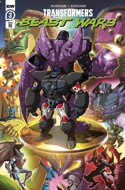 Transformers: Beast Wars #3 (10 Copy Josh Perez Cover)