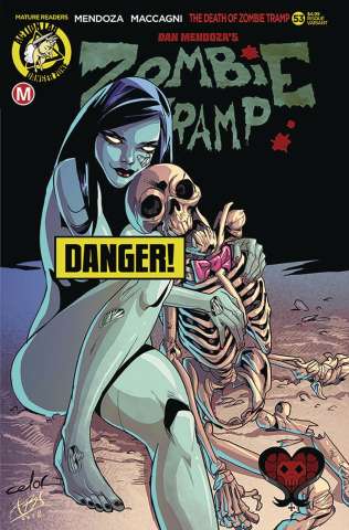 Zombie Tramp #53 (Celor Risque Cover)
