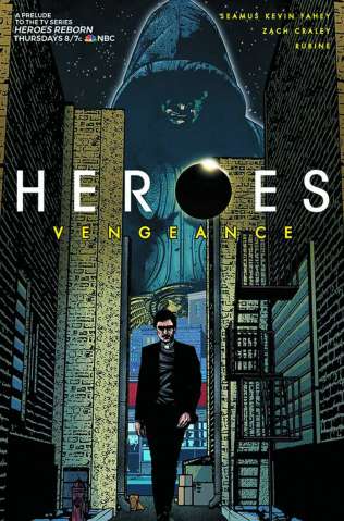 Heroes: Vengeance #3 (Rubine Cover)
