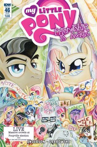 My Little Pony: Friendship Is Magic #46 (Subscription Cover)