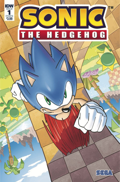Sonic the Hedgehog #1 (Yardley Cover)