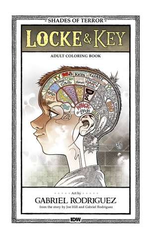 Locke & Key: Shades of Terror Coloring Book