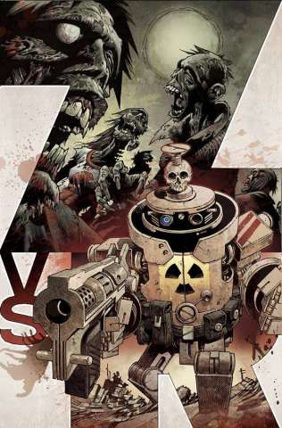 Zombies vs. Robots #1 (Subscription Cover)