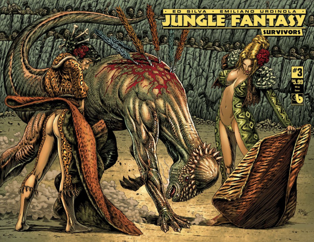Jungle Fantasy: Survivors #3 (Wrap Cover)