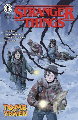 Stranger Things: The Tomb of Ybwen #4 (Gorham Cover)