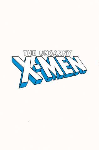 Uncanny X-Men #1 (Blank Cover)