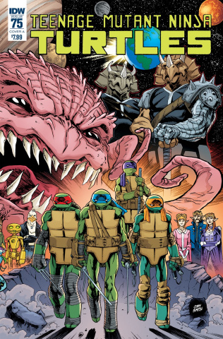 Teenage Mutant Ninja Turtles #75 (Smith Cover)