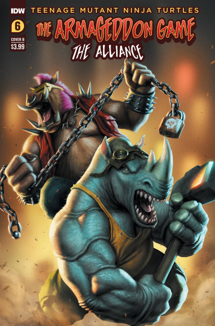 Teenage Mutant Ninja Turtles: The Armageddon Game - The Alliance #6 (Soares Cover)