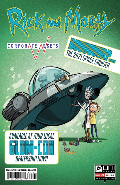 Rick and Morty: Corporate Assets #2 (Lee Cover)