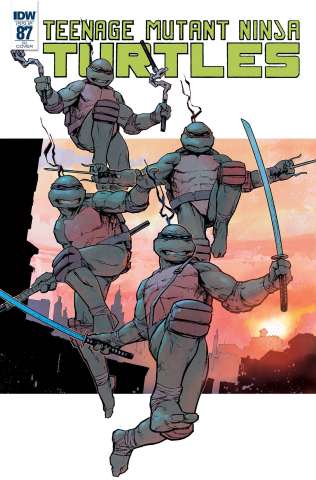 Teenage Mutant Ninja Turtles #87 (10 Copy Dowling Cover)