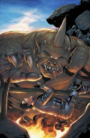 Grimm Fairy Tales: Escape From Monster Island #3 (Spay Cover)