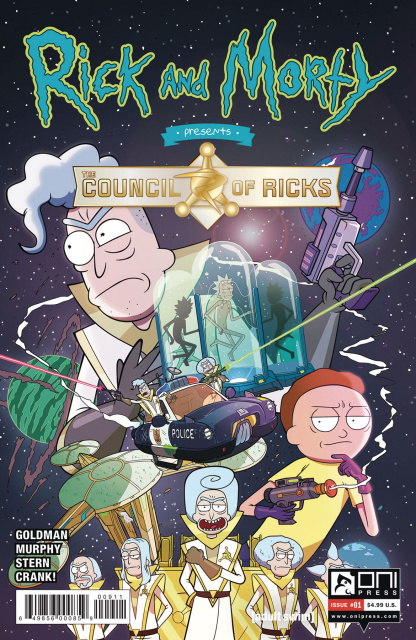 Rick and Morty Presents The Council of Ricks #1 (Murphy Cover)