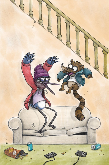 Regular Show: 25 Years Later #2 (Subscription Johnstone Cover)