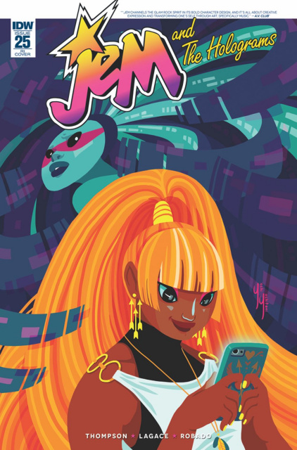 Jem and The Holograms #25 (10 Copy Cover)