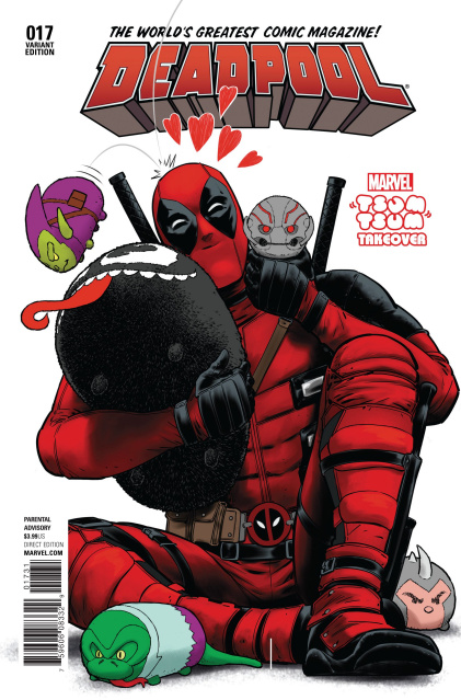 Deadpool #17 (Rodriguez Tsum Tsum Cover)