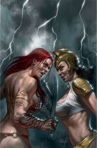 Red Sonja: The Superpowers #2 (Parrillo Virgin Cover)