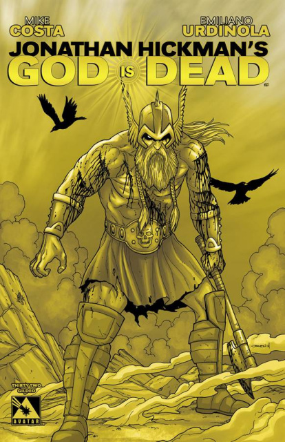 God Is Dead #32 (Gilded Retailer Cover)