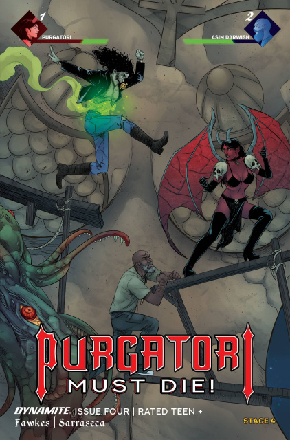 Purgatori Must Die! #4 (Sarraseca Cover)