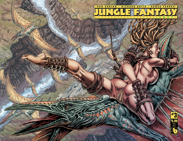 Jungle Fantasy: Ivory #3 (Wrap Cover)