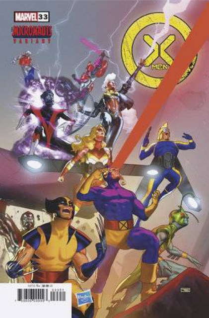 X-Men #33 (Taurin Clarke Micronauts Cover)