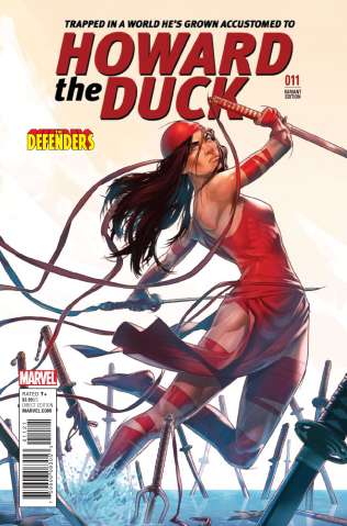 Howard the Duck #11 (Campbell Defenders Cover)