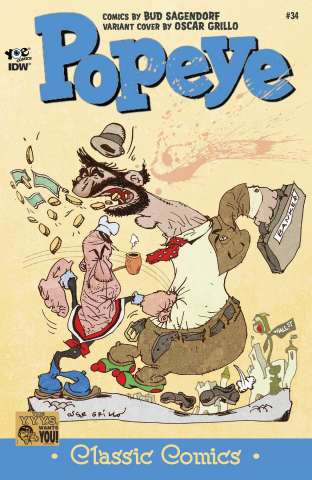Popeye Classics #34 (10 Copy Cover)