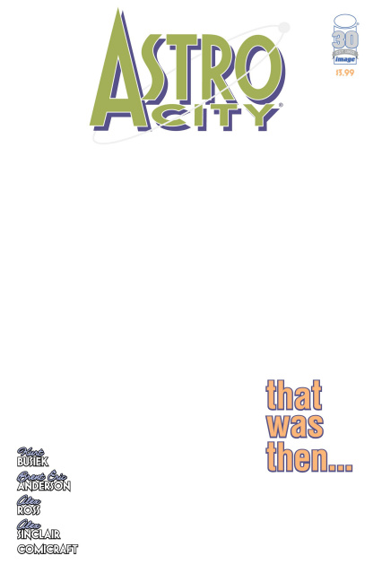 Astro City: That Was Then #1 (Blank Cover)