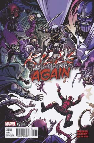 Deadpool Kills the Marvel Universe Again #5 (Wjingaard Cover)