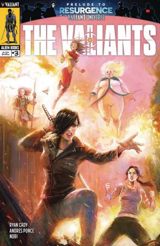 The Valiants #3 (Mattia Cover)