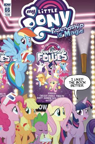 My Little Pony: Friendship Is Magic #66 (Fleecs Cover)