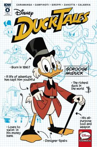 DuckTales #0 (10 Copy Cover)