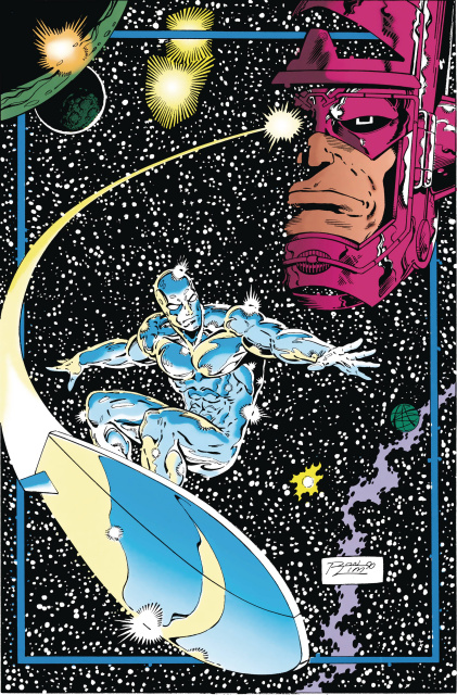 Silver Surfer: Return to the Spaceways (Omnibus Lim Cover)