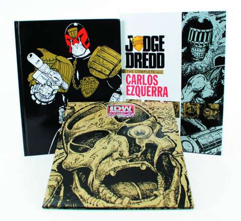 Judge Dredd: The Complete Carlos Ezquerra Vol. 1: Red Label Edition