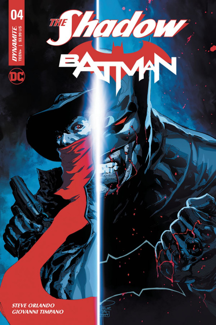 The Shadow / Batman #4 (Tan Cover)
