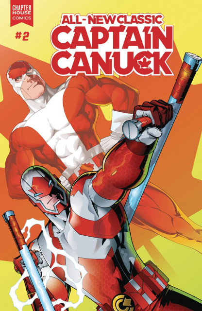 All-New Classic Captain Canuck #2 (St. Aubin Cover)