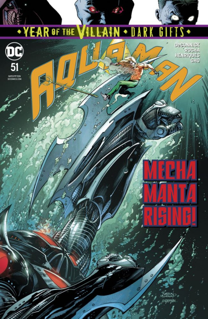 Aquaman #51 (Dark Gifts Cover)