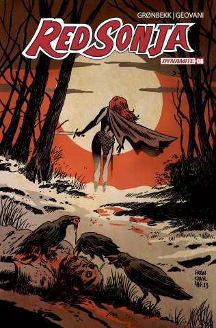 Red Sonja #8 (Francavilla Cover)