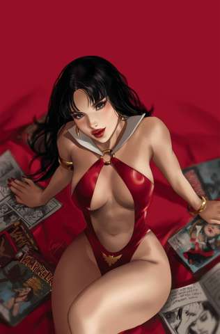 Vampirella vs. The Superpowers #3 (25 Copy Leirix Virgin Cover)