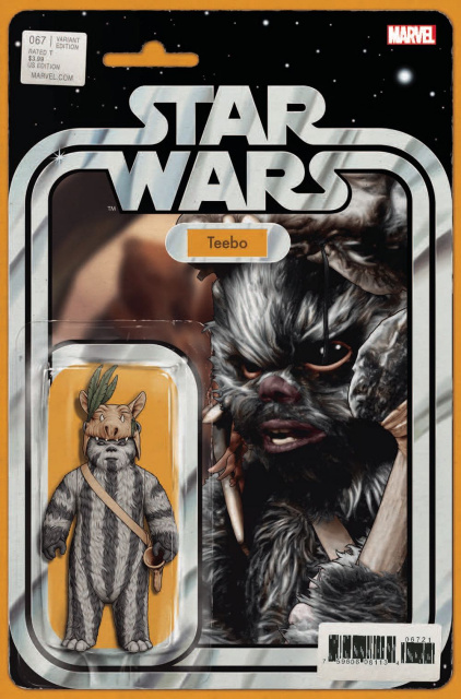 Star Wars #67 (Christopher Action Figure Cover)
