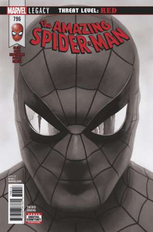 The Amazing Spider-Man #796 (Alex Ross B&W 3rd Printing)