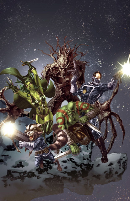 Guardians of the Galaxy #1 (Deodato Party Cover)